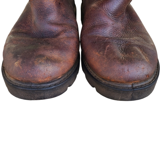 Georgia Boot Wellington Waterproof Dark Brown Leather Men\'s Boots 9.5. main image 8